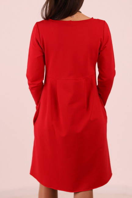 Rochie lunga  tip lalea, din bumbac