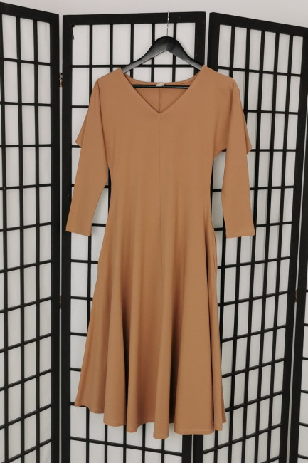 Rochie Emilia mocha mousse