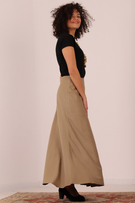 Joa Shop - cumpara online: Fusta maxi din stofa