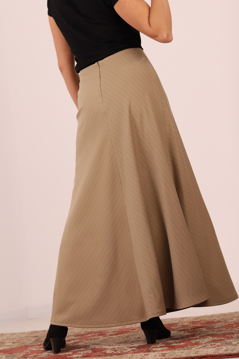 Joa Shop - cumpara online: Fusta maxi din stofa