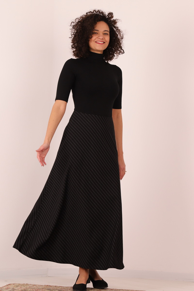 Joa Shop - cumpara online: Fusta maxi din stofa