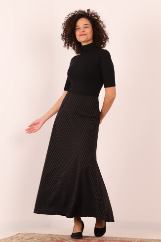 Joa Shop - cumpara online: Fusta maxi din stofa