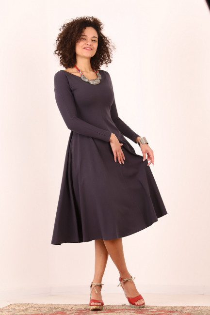 Rochie Emilia gri