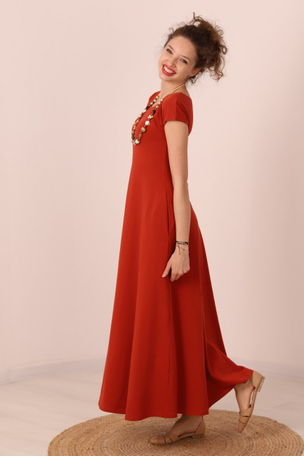 Rochie Stela caramizie