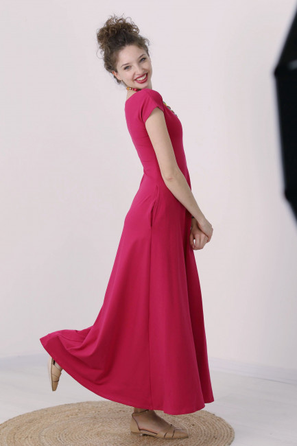 Rochie Stela fucsia