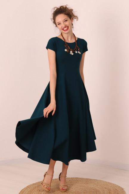 Rochie Orestia petrol