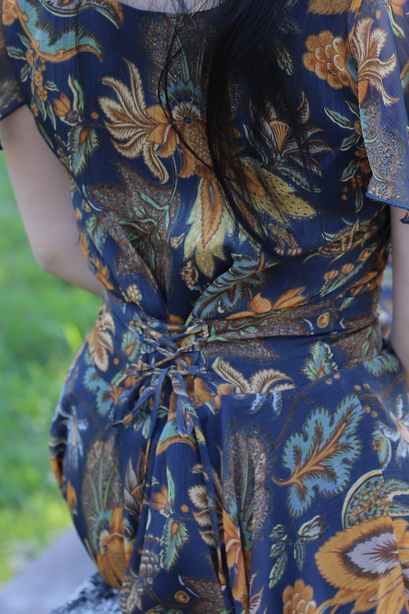 Rochie boho chic, rochie lunga din voal