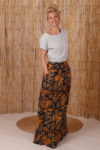 Fusta boema maxi