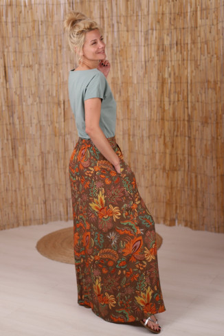 Fusta boema maxi