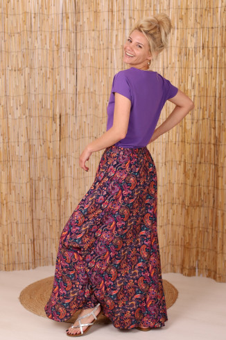 Fusta boema maxi