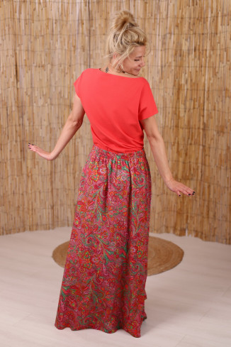 Fusta boema maxi