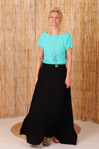 Fusta boema maxi