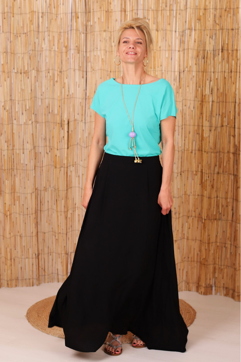 Fusta boema maxi