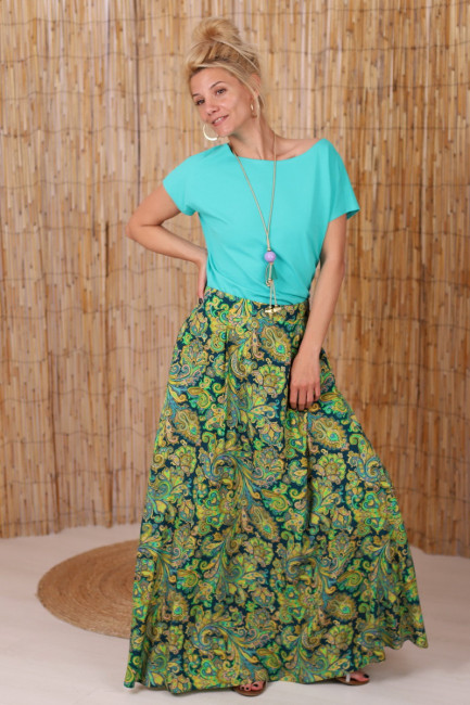 Fusta boema maxi