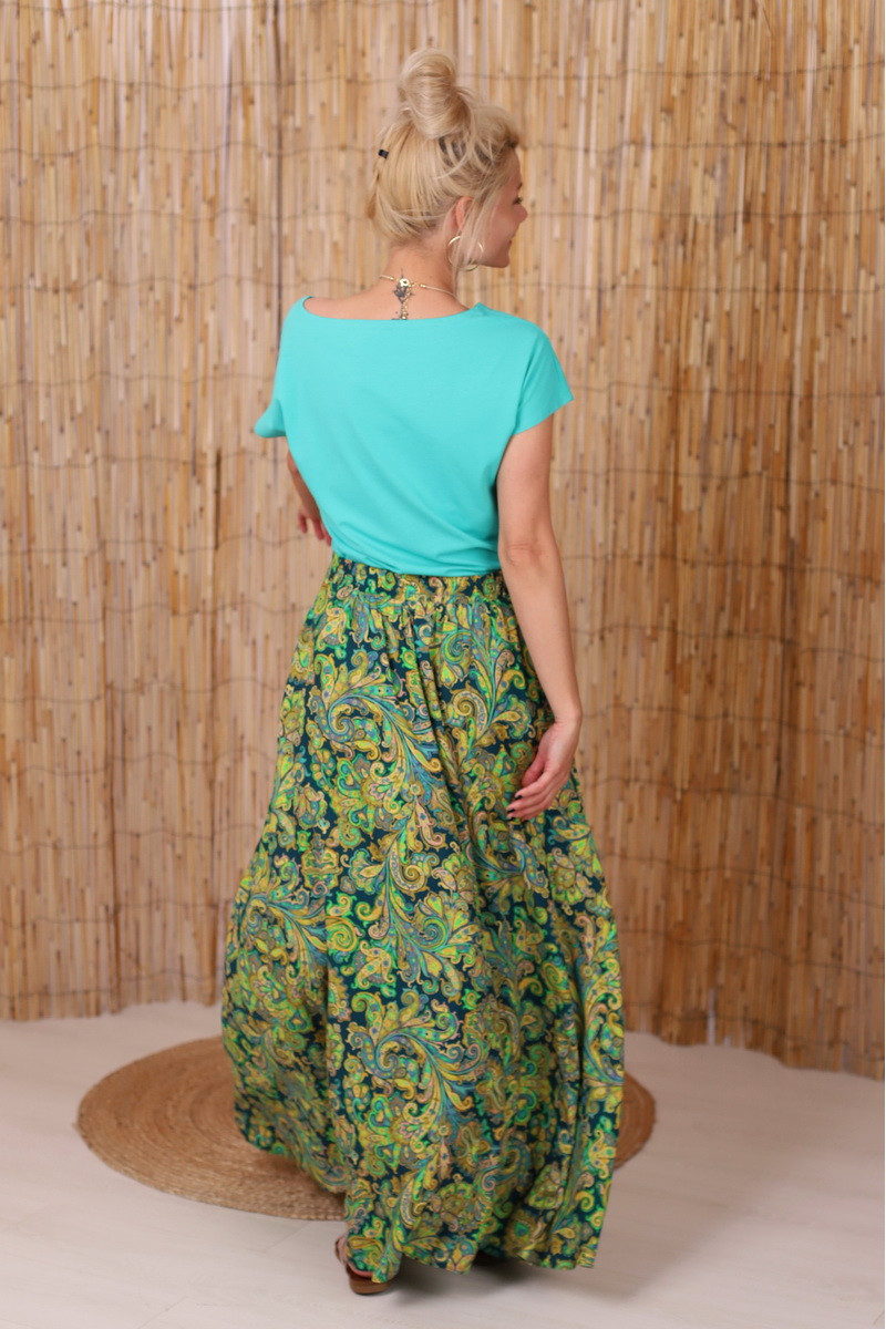 Fusta boema maxi