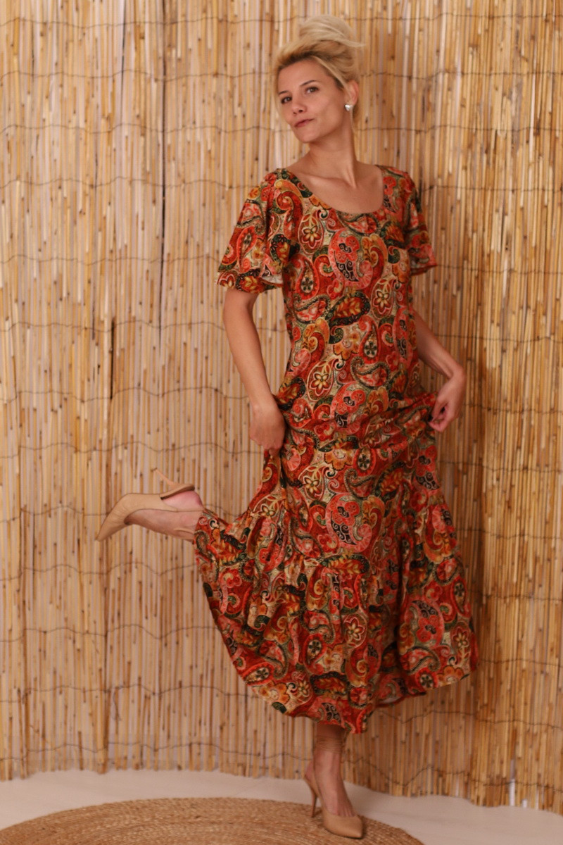 Rochie maxi boho