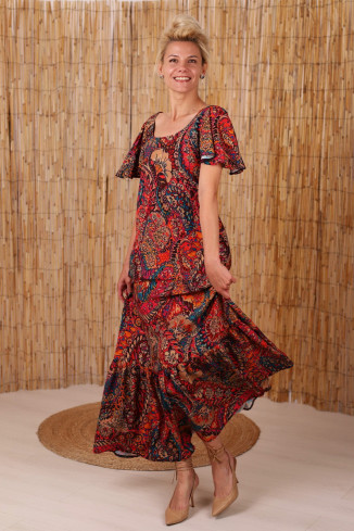 Rochie maxi boho