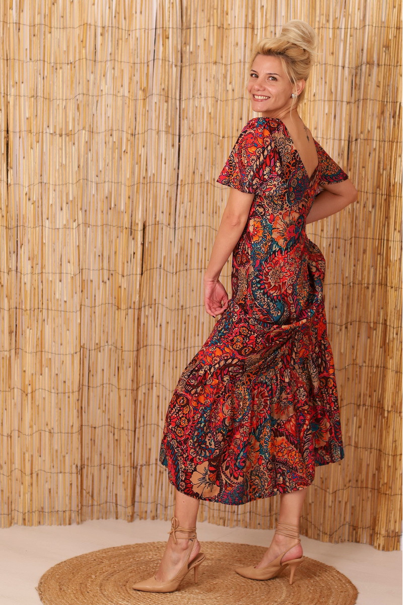 Rochie maxi boho