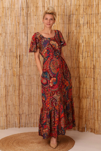 Rochie maxi boho