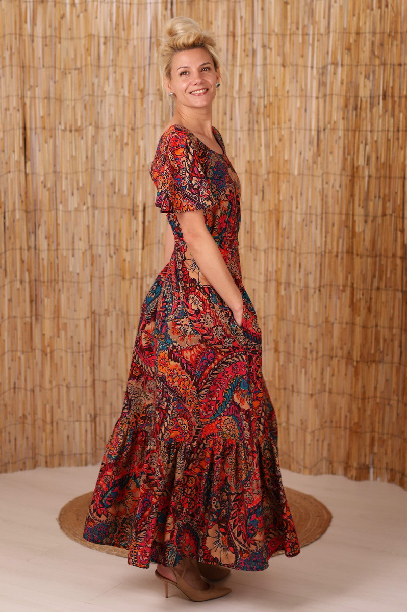 Rochie maxi boho