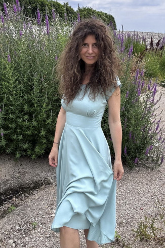 Rochie Sofia vernil