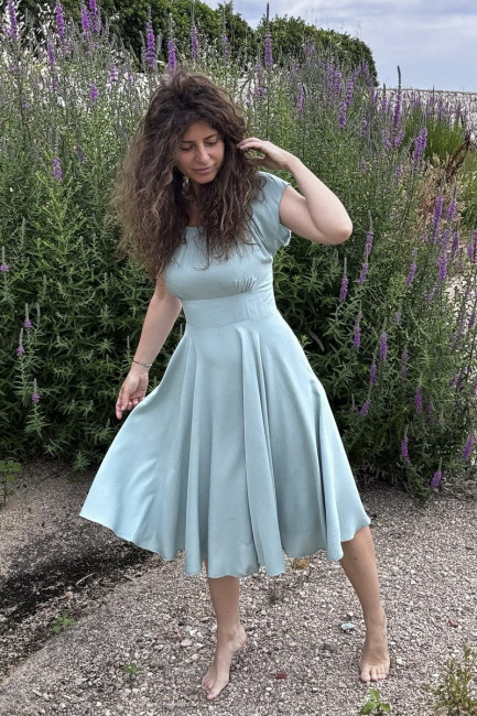 Rochie Sofia vernil