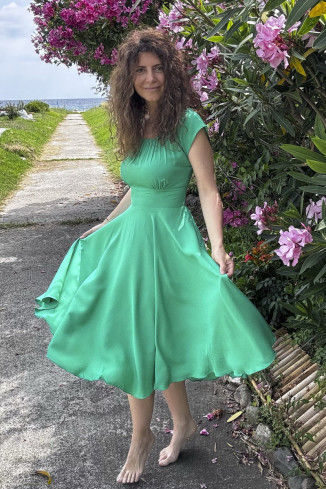 Rochie Sofia verde