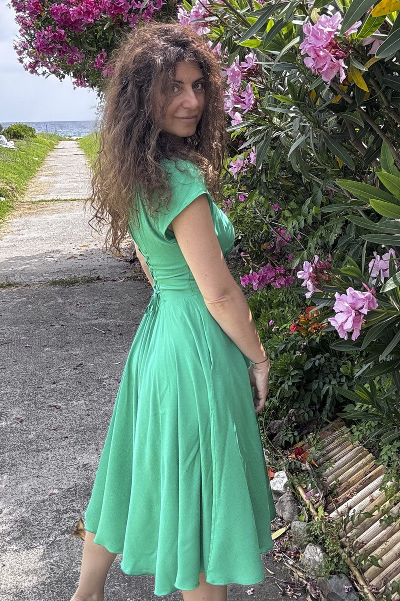 Rochie Sofia verde