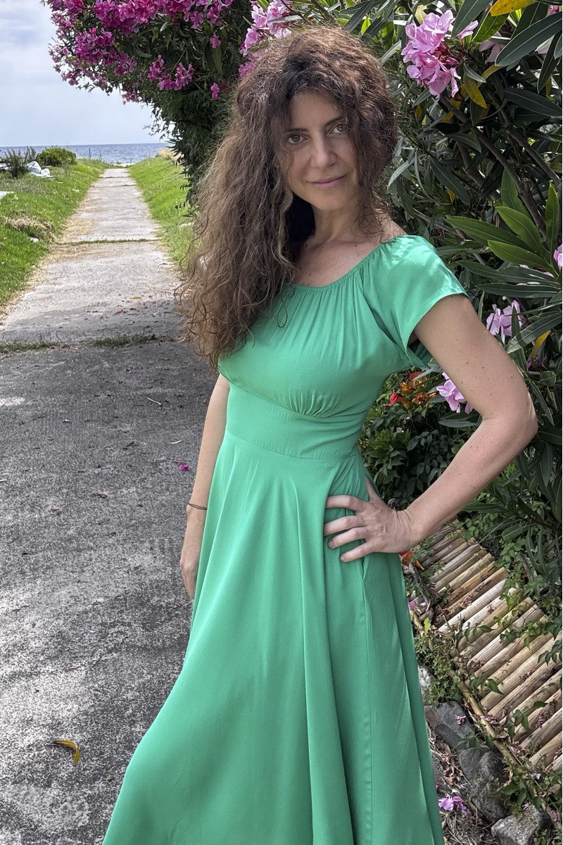Rochie Sofia verde