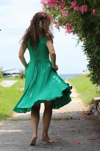 Rochie Sofia verde