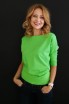 Bluza Gloria verde crud